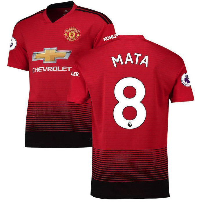 Juan Mata Manchester United 2018/19 Home Jersey