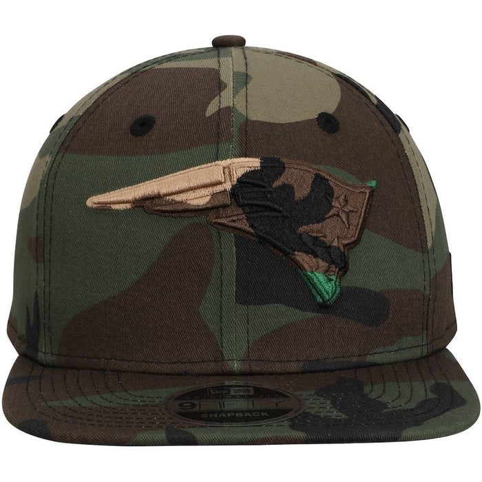 New Era New England Patriots Tonal Woodland Camo Capped 9FIFTY Adjustable Hat