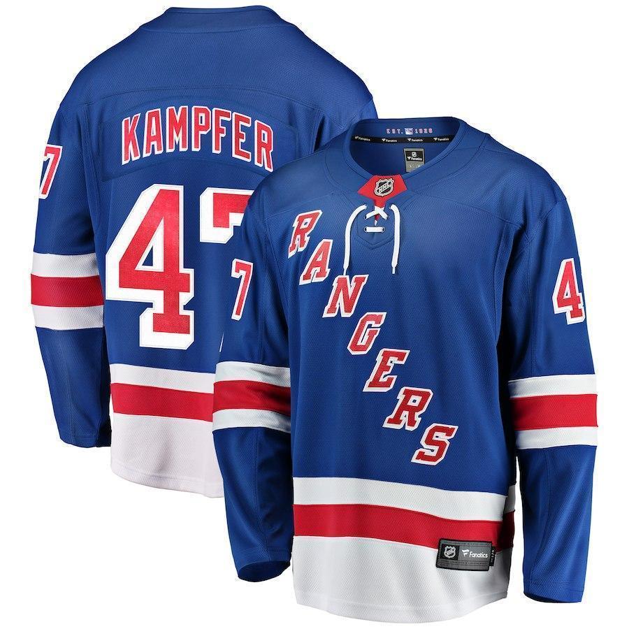 Steven Kampfer New York Rangers Player Swingman Jersey
