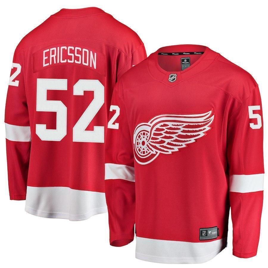 Jonathan Ericsson Detroit Red Wings Player Swingman Jersey