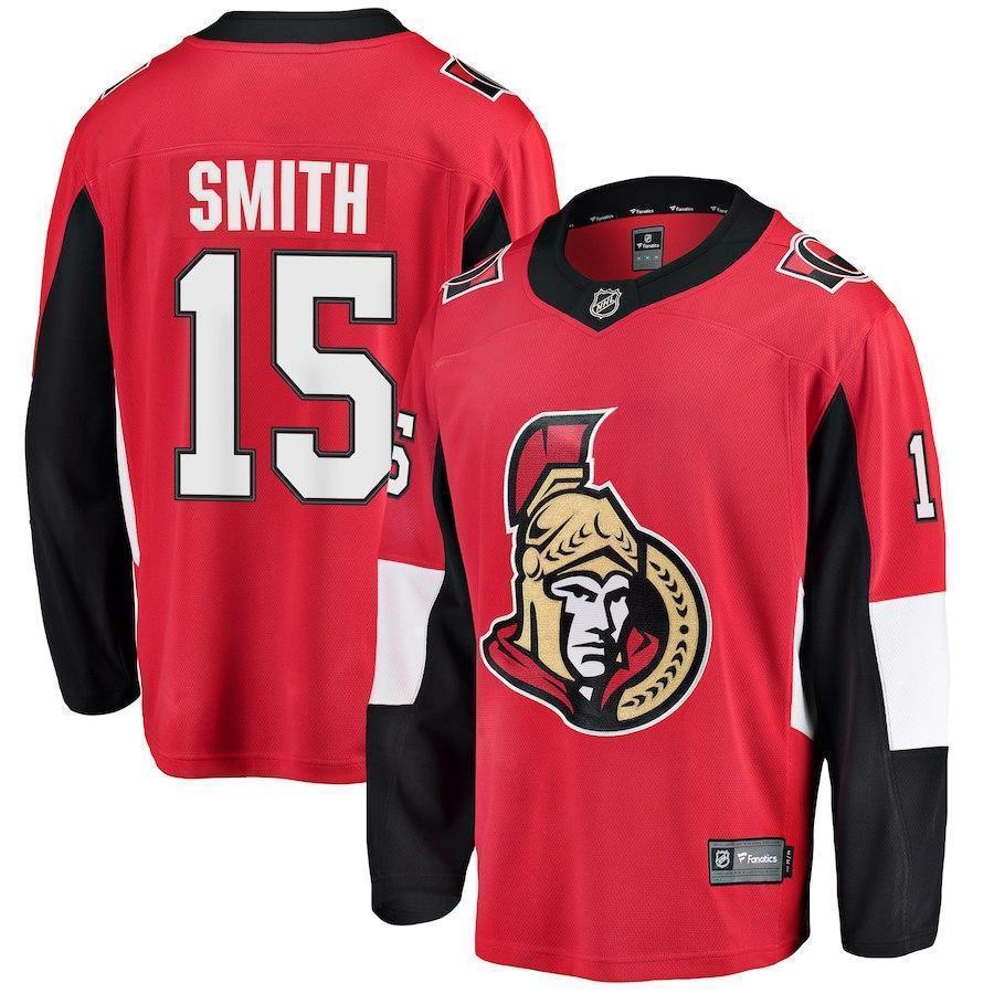 Zack Smith Ottawa Senators Player Swingman Jersey