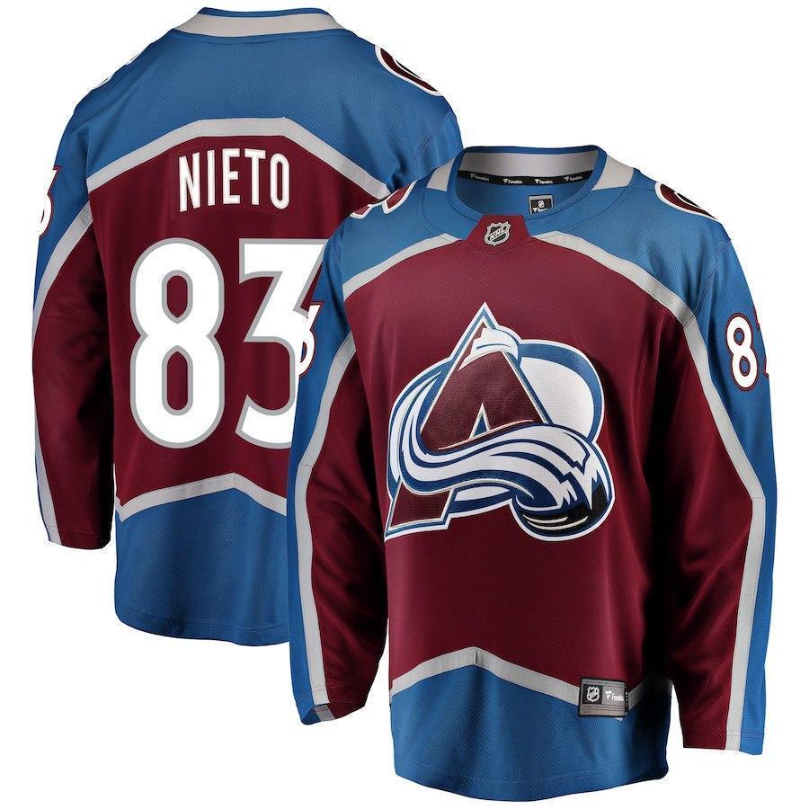 Matt Nieto Colorado Avalanche Player Swingman Jersey