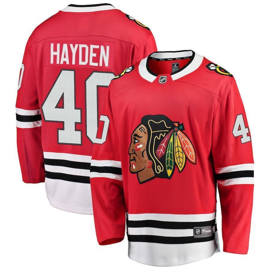 John Hayden Chicago Blackhawks Player Swingman Jersey