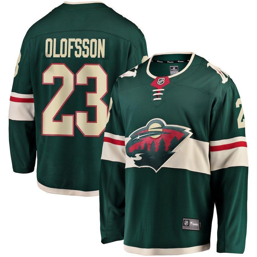 Gustav Olofsson Minnesota Wild Player Swingman Jersey