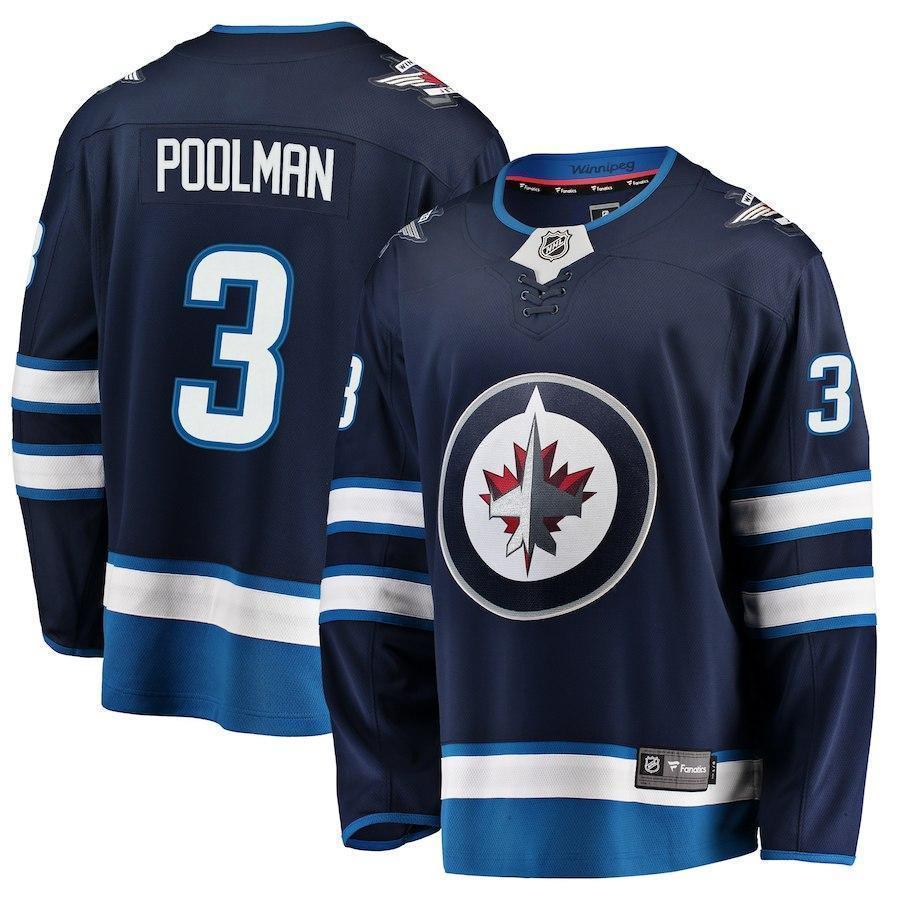 Tucker Poolman Winnipeg Jets Player Swingman Jersey