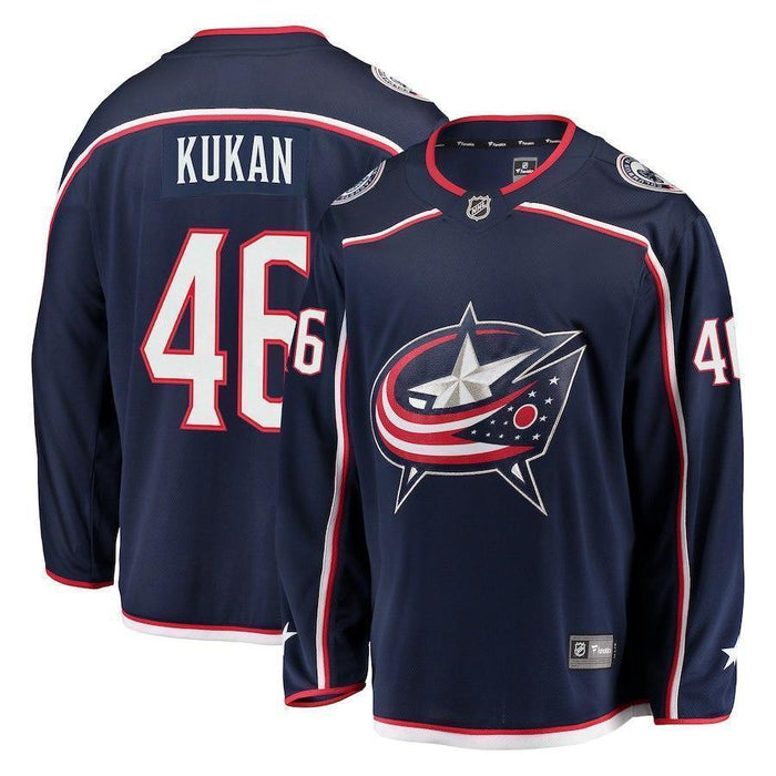 Dean Kukan Columbus Blue Jackets Player Swingman Jersey
