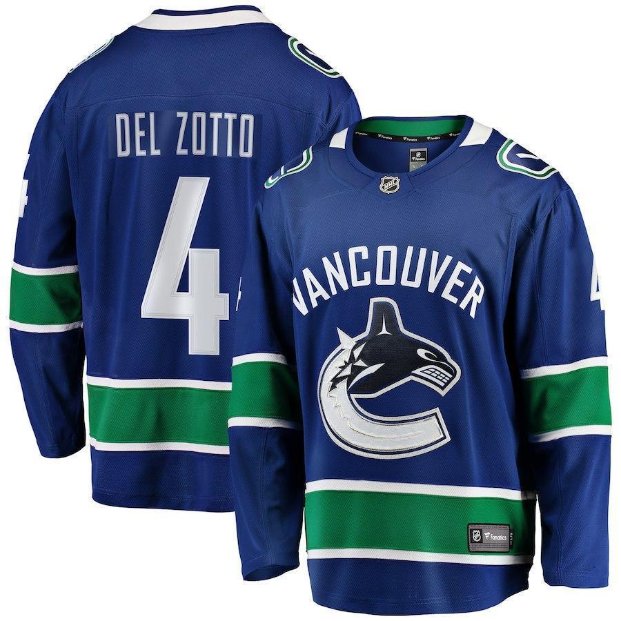 Michael Del Zotto Vancouver Canucks Player Swingman Jersey