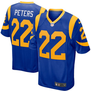 Los Angeles Rams Marcus Peters Nike Royal Jersey 2018 - 2019