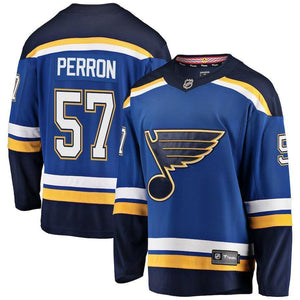 David Perron St. Louis Blues Player Swingman Jersey