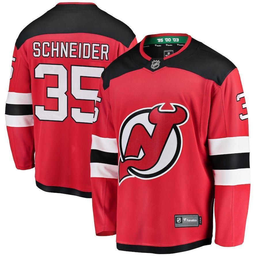 Corey Schneider New Jersey Devils Player Swingman Jersey