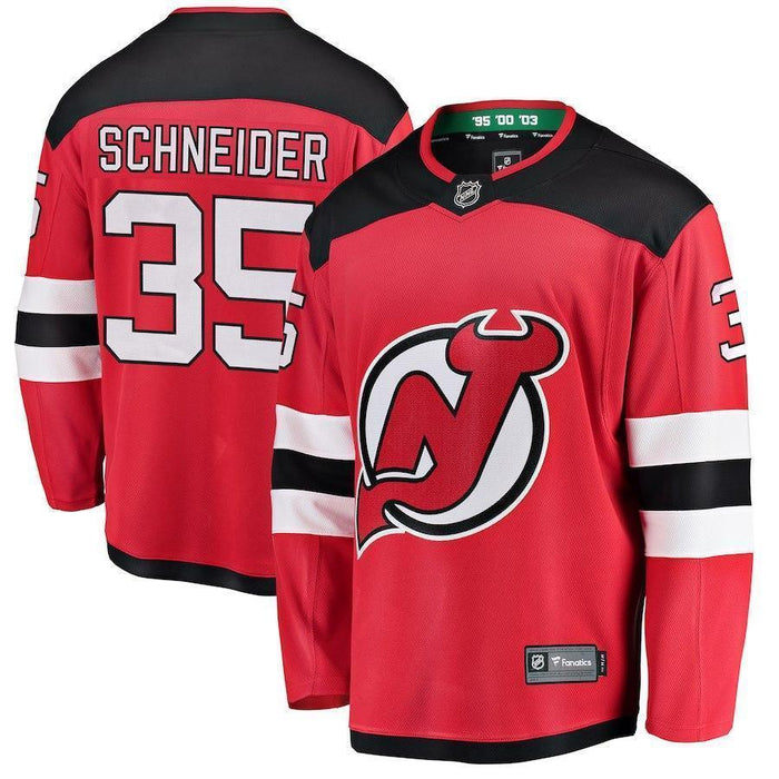 Corey Schneider New Jersey Devils Player Swingman Jersey