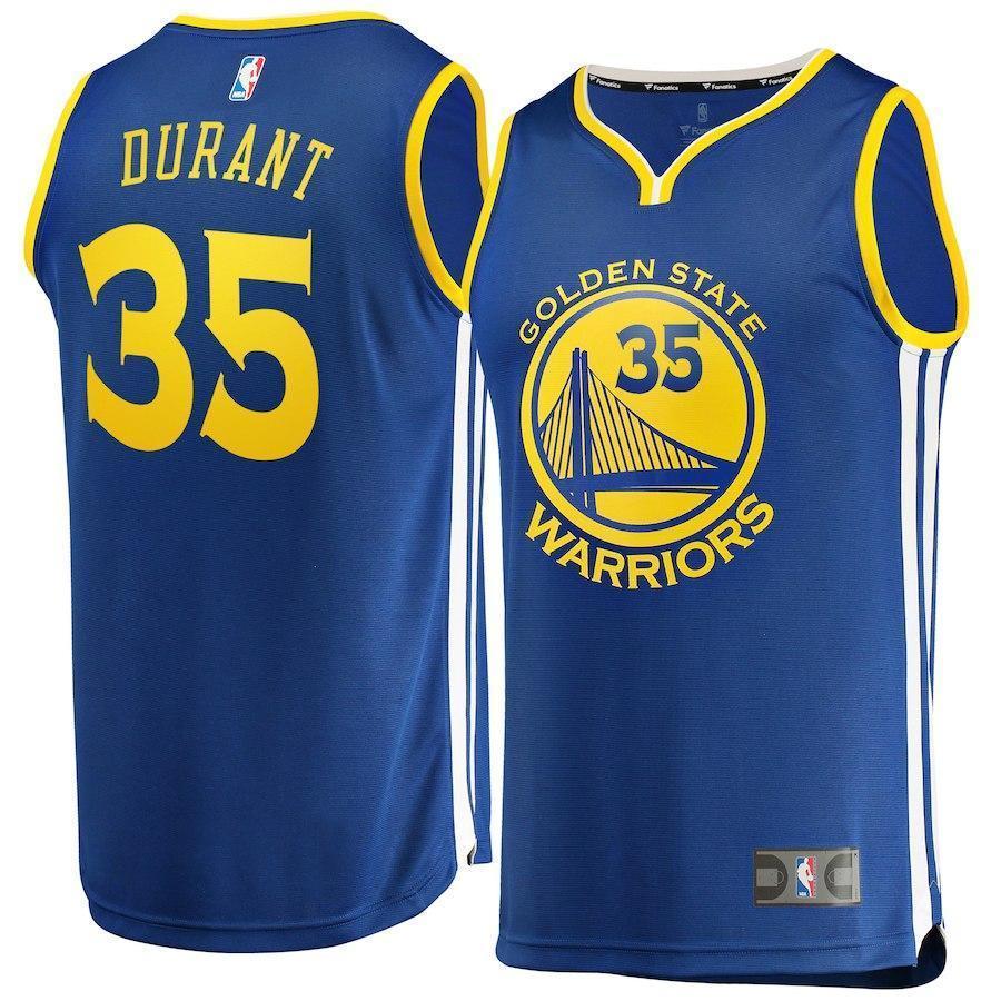 Kevin Durant Golden State Warriors Navy Swingman Jersey 2018 - 2019