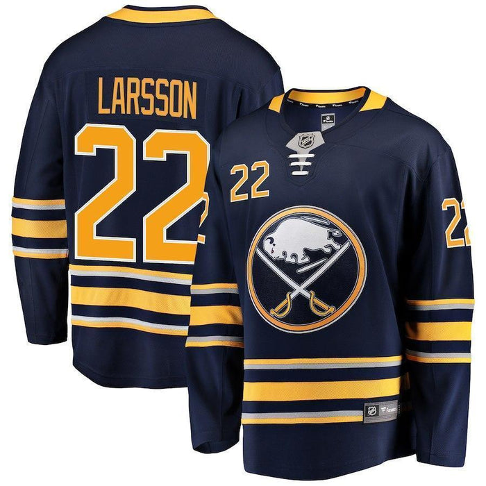 Johan Larsson Buffalo Sabres Player Swingman Jersey