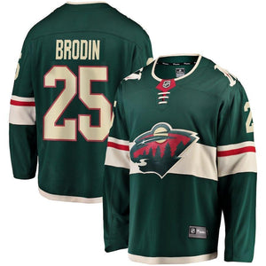 Jonas Brodin Minnesota Wild Player Swingman Jersey