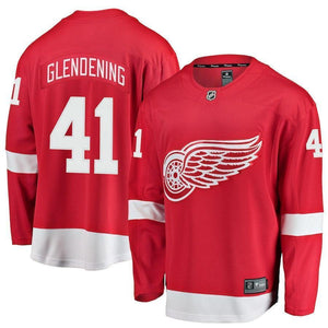Luke Glendening Detroit Red Wings Player Swingman Jersey