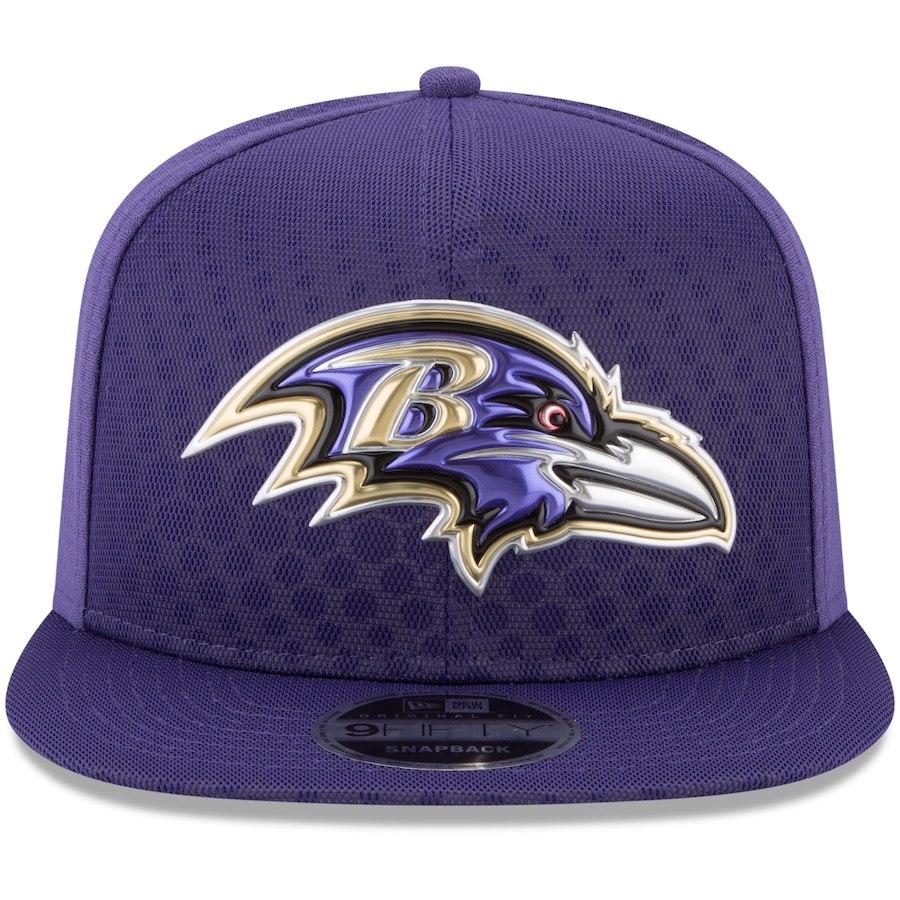 New Era Baltimore Ravens Purple 2017 Color Rush 9FIFTY Snapback Adjustable Hat