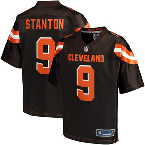 Men's Cleveland Browns Drew Stanton NFL Pro Line Brown Player Jersey