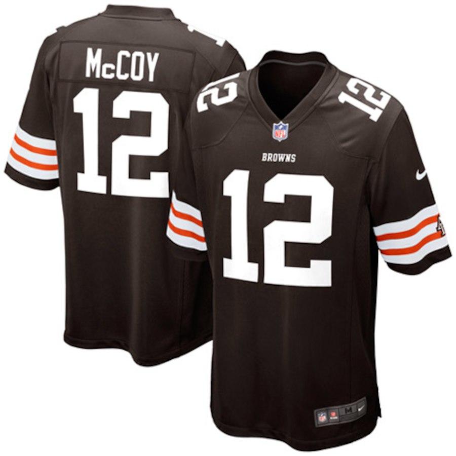 Nike Colt McCoy Cleveland Browns Historic Logo Youth Game Jersey - Brown