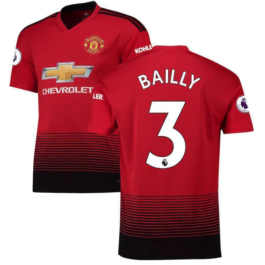 Eric Bailly Manchester United 2018/19 Home Jersey