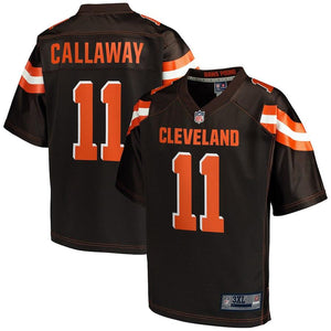 Men's Cleveland Browns Antonio Callaway NFL Pro Line Brown Big & Tall Player Jersey