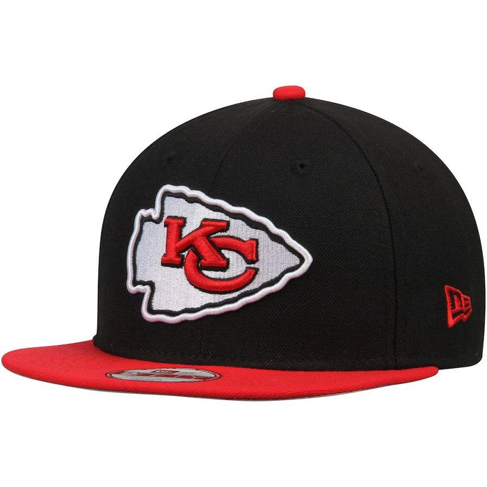 New Era Black Kansas City Chiefs Southside Snap Original Fit 9FIFTY Adjustable Snapback Hat