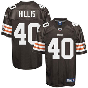 Reebok Peyton Hillis Cleveland Browns Historic Logo Youth Replica Jersey - Brown