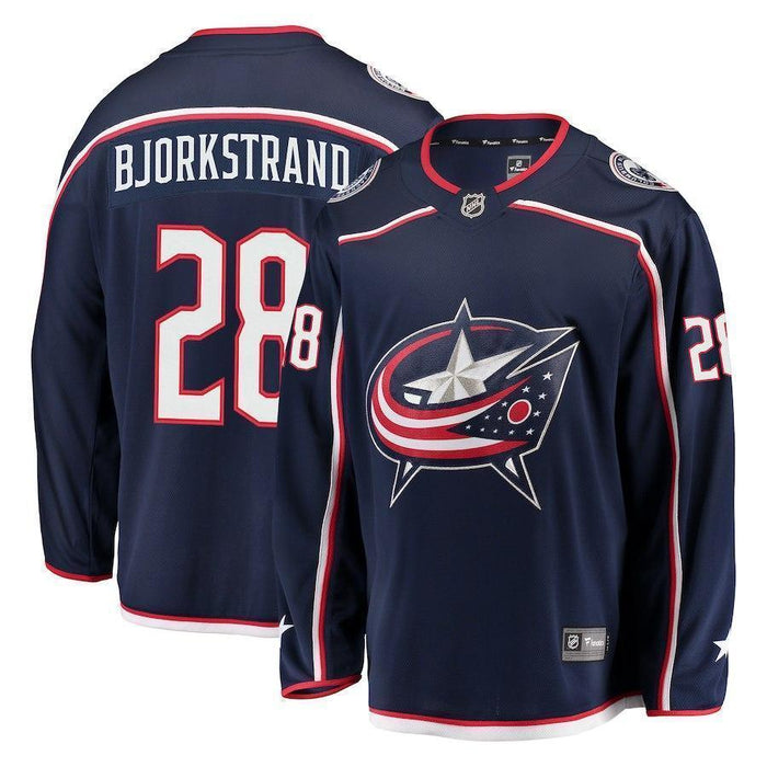 Oliver Bjorkstrand Columbus Blue Jackets Player Swingman Jersey