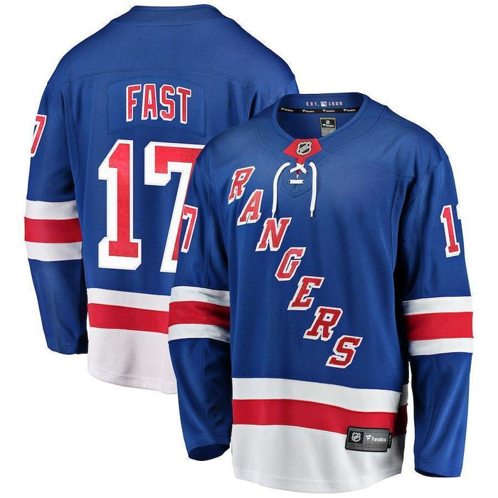 Jesper Fast New York Rangers Player Swingman Jersey