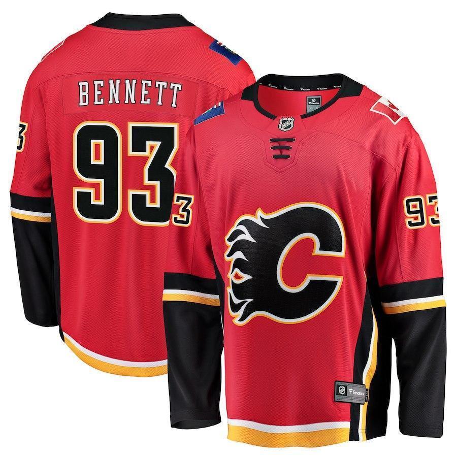 Sam Bennett Calgary Flames Player Swingman Jersey