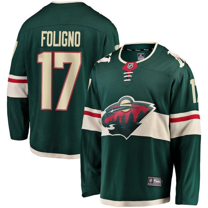 Marcus Foligno Minnesota Wild Player Swingman Jersey
