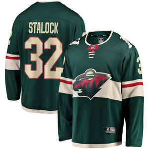 Alex Stalock Minnesota Wild Player Swingman Jersey