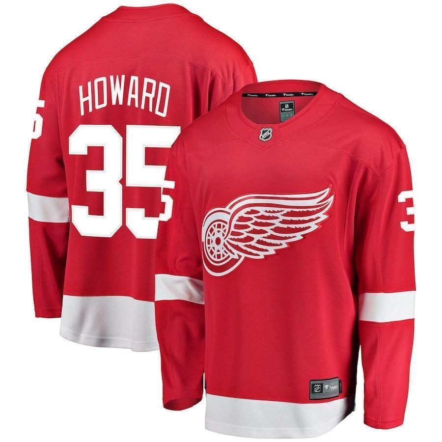Jimmy Howard Detroit Red Wings Player Swingman Jersey