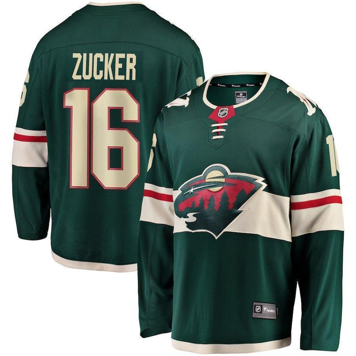 Jason Zucker Minnesota Wild Player Swingman Jersey