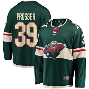 Nate Prosser Minnesota Wild Player Swingman Jersey