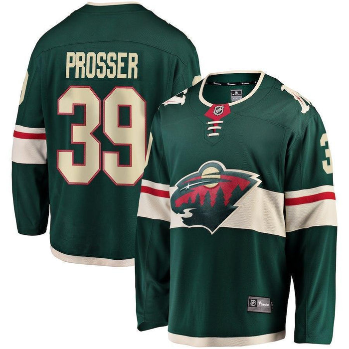Nate Prosser Minnesota Wild Player Swingman Jersey