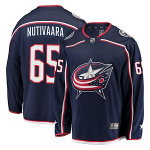 Markus Nutivaara Columbus Blue Jackets Player Swingman Jersey