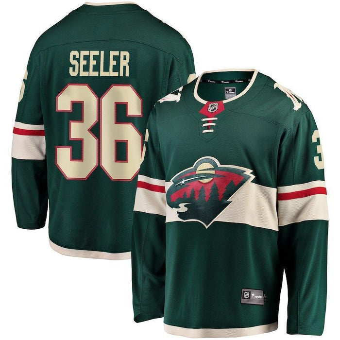 Nick Seeler Minnesota Wild Player Swingman Jersey