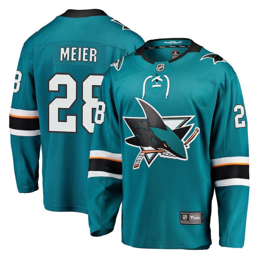 Timo Meier San Jose Sharks Player Swingman Jersey