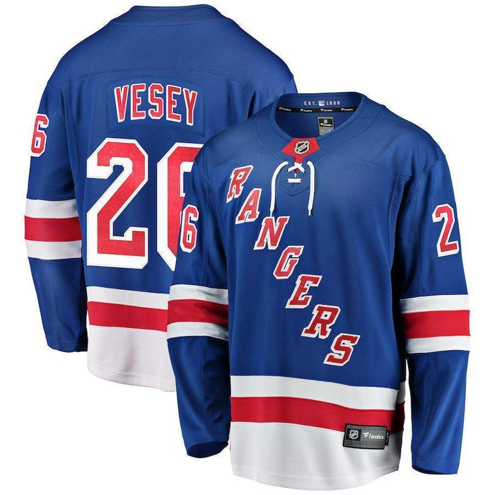 Jimmy Vesey New York Rangers Player Swingman Jersey