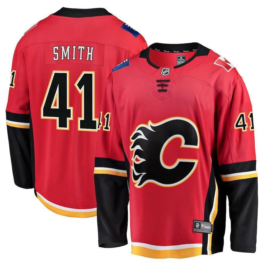 Mike Smith Calgary Flames Player Swingman Jersey