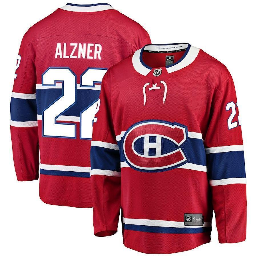 Karl Alzner Montreal Canadiens Player Swingman Jersey