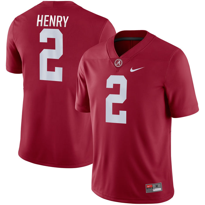 Men's Nike Derrick Henry Crimson Alabama Crimson Tide Game Jersey