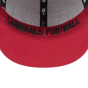 New Era Arizona Cardinals Heather Gray/Cardinal 2018 NFL Draft Official On-Stage 9FIFTY Snapback Adjustable Hat