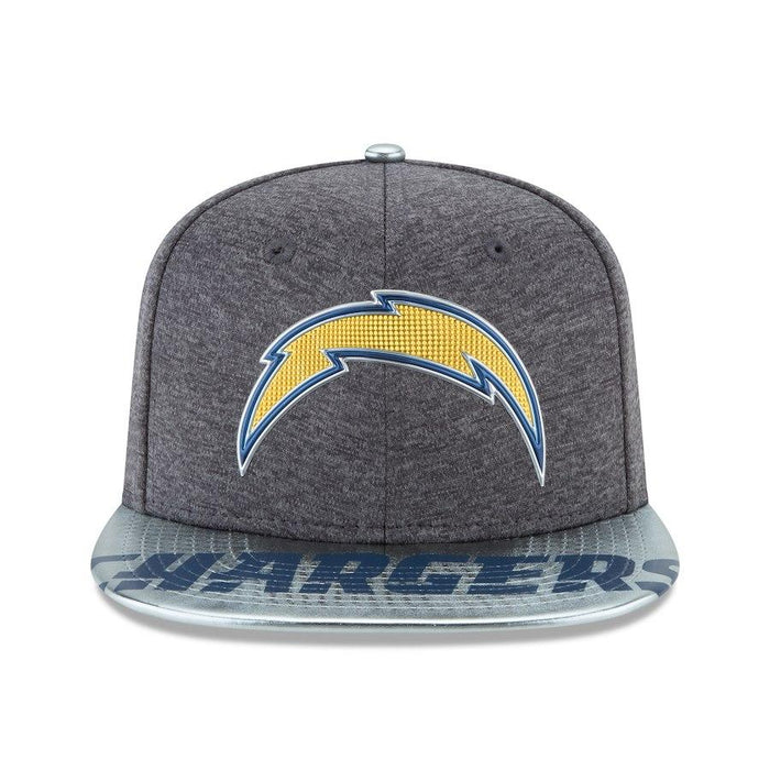 New Era Los Angeles Chargers Graphite NFL Spotlight Original Fit 9FIFTY Snapback Adjustable Hat