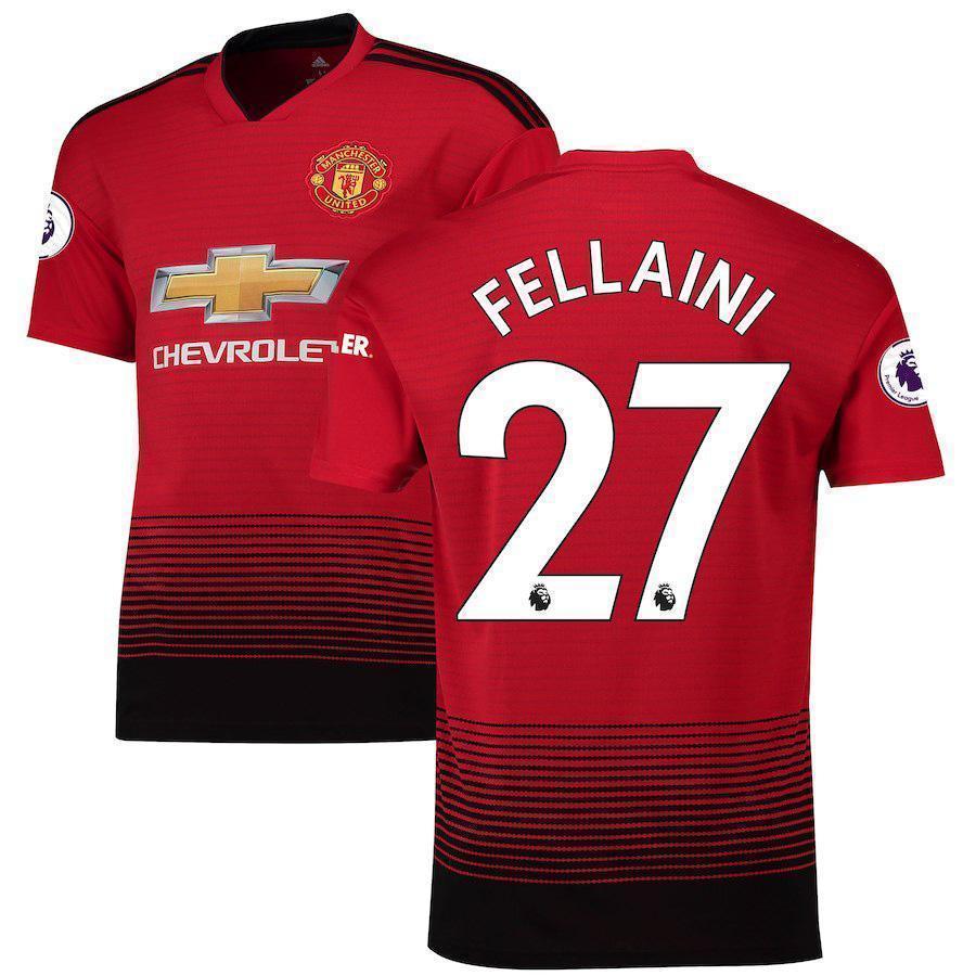 Marouane Fellaini Manchester United 2018/19 Home Jersey