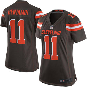Women's Cleveland Browns Travis Benjamin Nike Brown Game Jersey