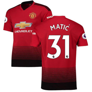 Nemanja Matic Manchester United 2018/19 Home Jersey