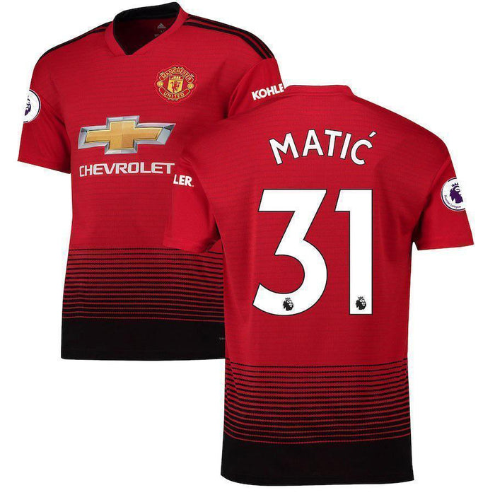 Nemanja Matic Manchester United 2018/19 Home Jersey