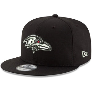 New Era Baltimore Ravens Black B-Dub 9FIFTY Adjustable Hat