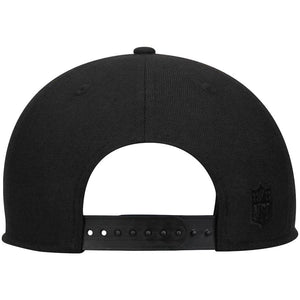New Era NFL Shield Logo Black Original Fit 9FIFTY Adjustable Snapback Hat